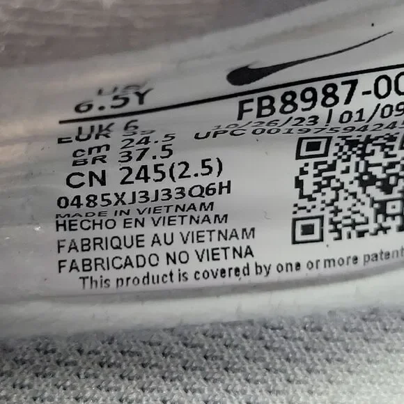 Nike Air Max DN Particle Grey Men's Size 6.5 LifeStyle Casual Shoes Sneakers - Picture 8 of 9